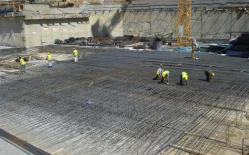 Structural Works - Shopping Mall Project, Bucharest, Romania