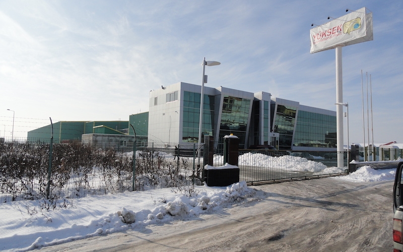 Yuksek International. Warehouses and Refrigeration, Turkey